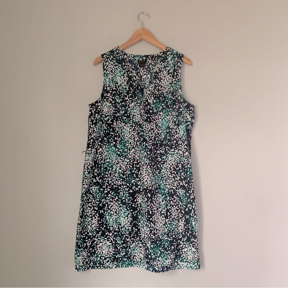 Ann Taylor Printed Sheath Dress